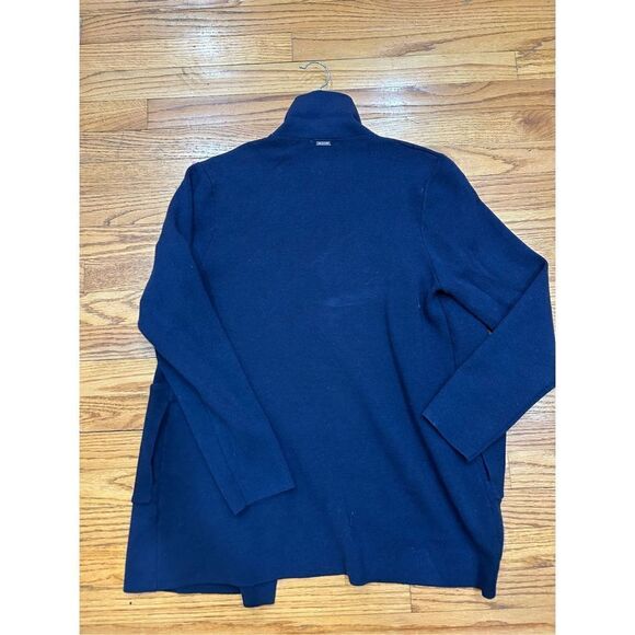 Sioni Women’s Size Large Classic Elegant Open Front Knit Blazer with Pouch Pocke - Picture 6 of 6